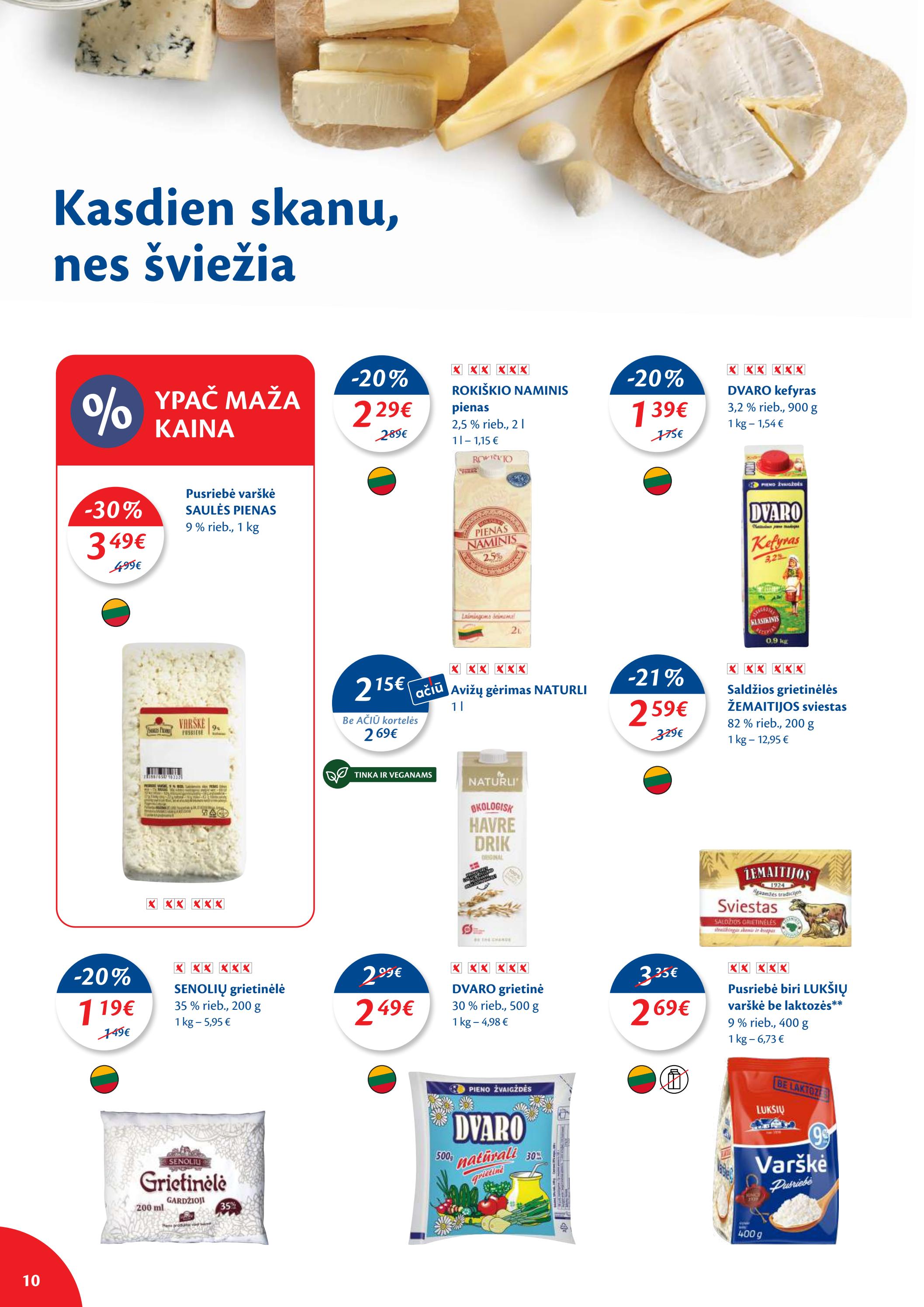 Maxima kaininis leidinys akcijos nuo 
  2022-09-27 iki 
  2022-10-03 | Leidinukas.lt puslapis 10