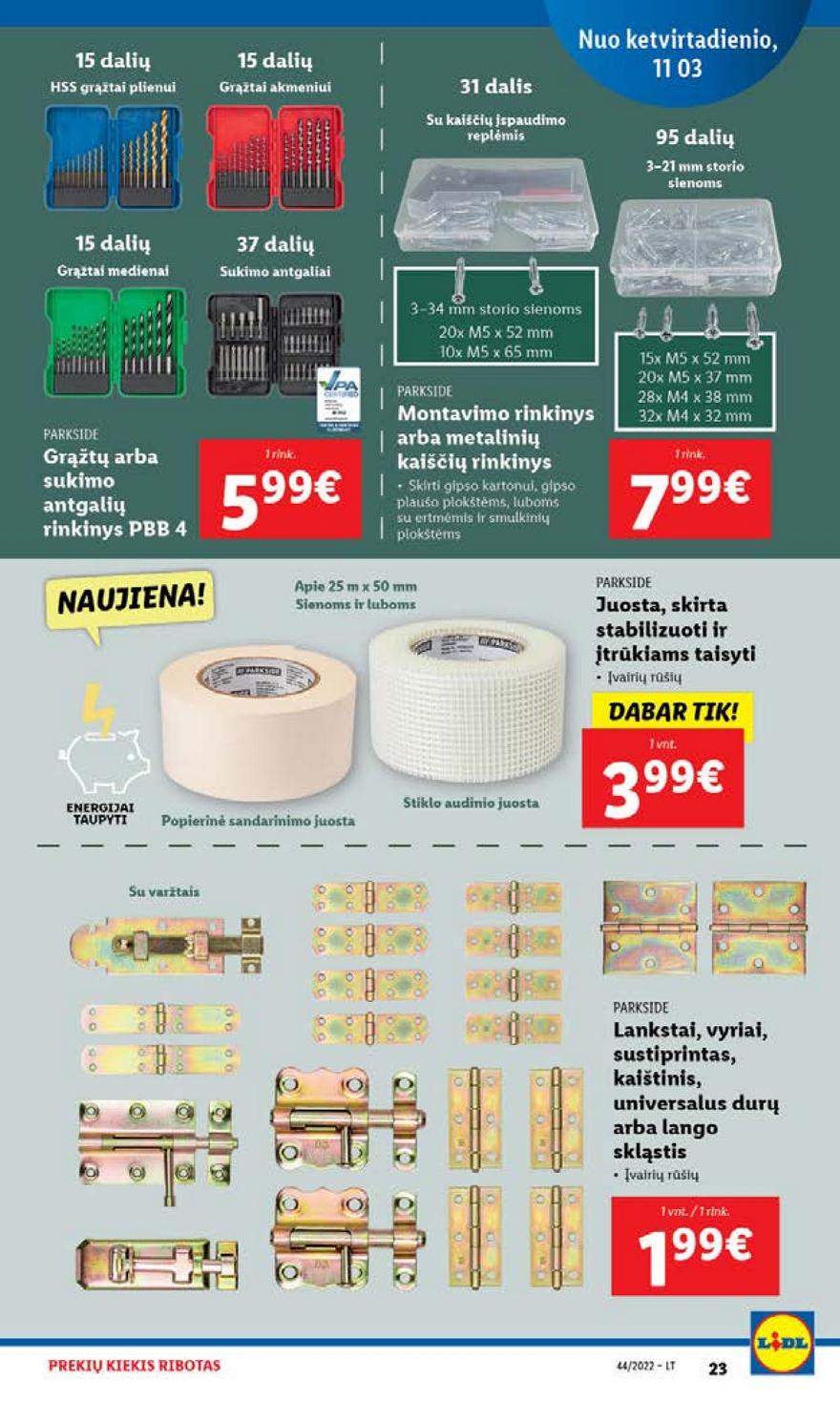 Ldil ne maisto leidinys akcijos nuo 
  2022-10-31 iki 
  2022-11-06 | Leidinukas.lt puslapis 23