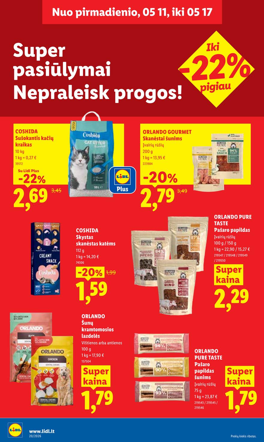 Lidl leidinys akcijos nuo 
  2026-05-11 iki 
  2026-05-17 | Leidinukas.lt puslapis 18