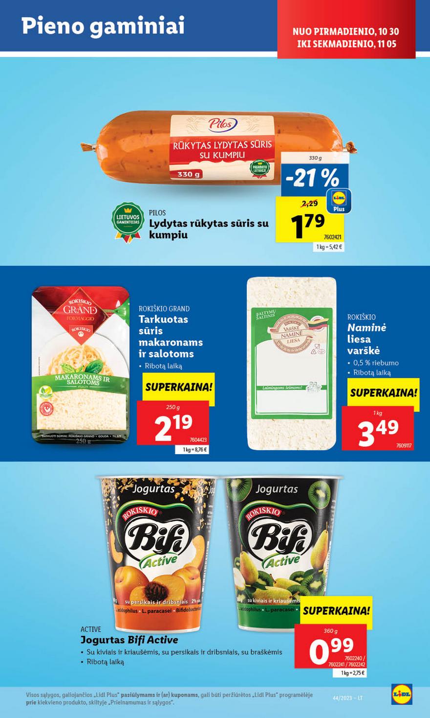 Lidl pasiūlymai akcijos nuo 
  2023-10-30 iki 
  2023-11-05 | Leidinukas.lt puslapis 26