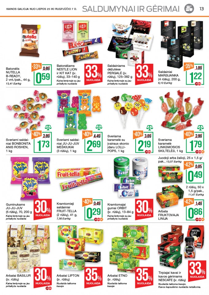 Norfa kaininis leidinys akcijos nuo 
  2019-07-25 iki 
  2019-08-07 | Leidinukas.lt puslapis 13