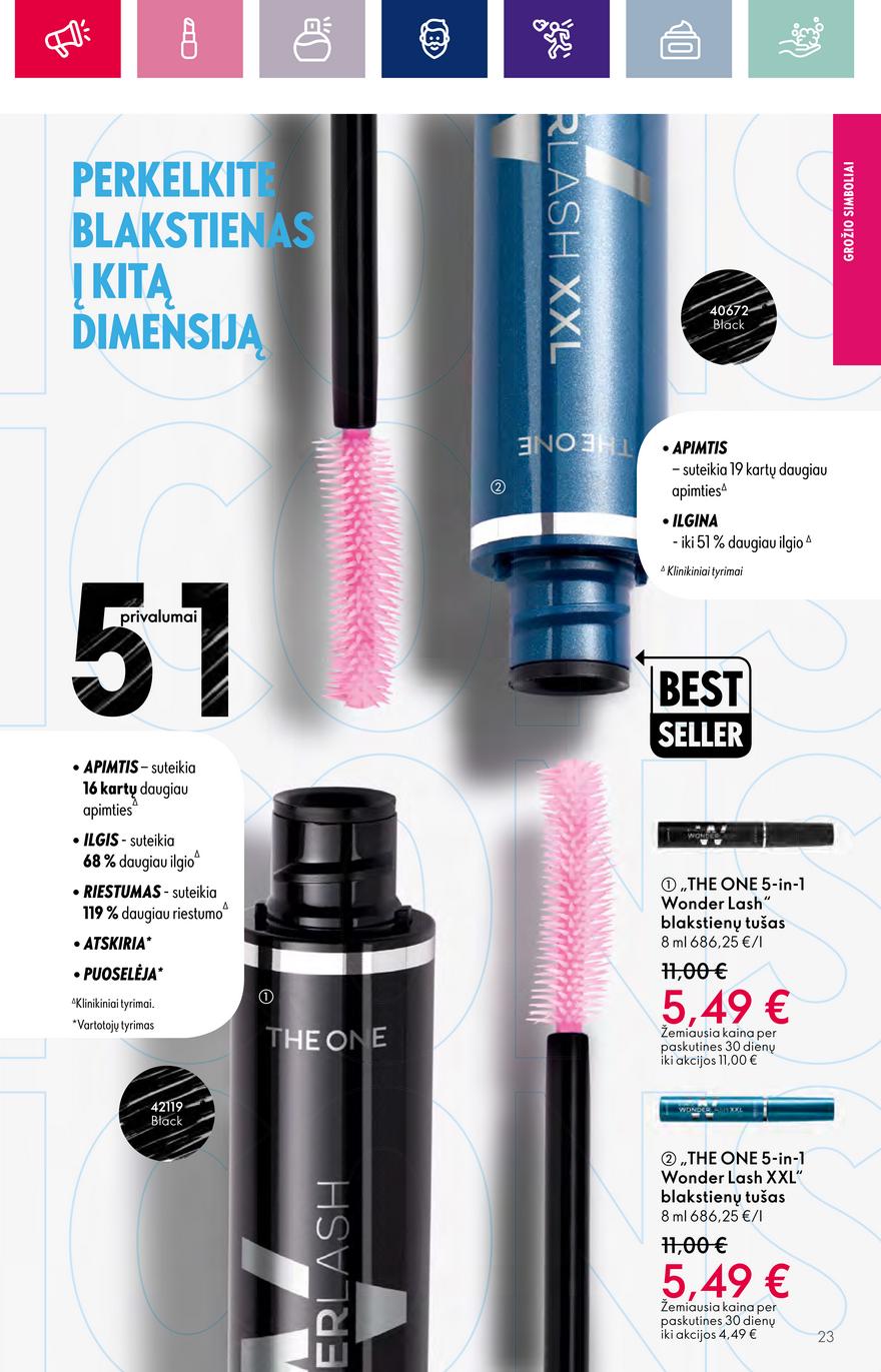 Oriflame katalogas akcijos nuo 
  2023-10-04 iki 
  2023-11-01 | Leidinukas.lt puslapis 23