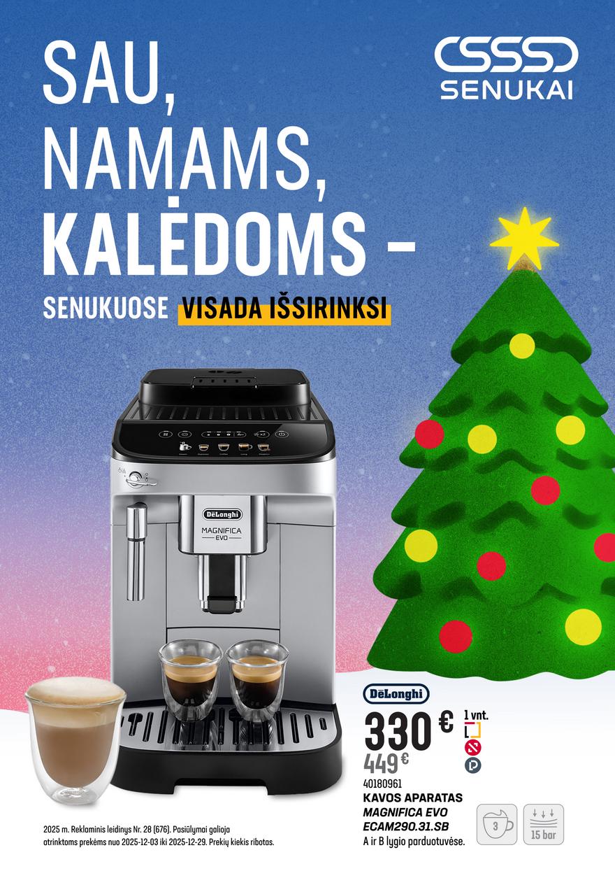 Senukai leidinys akcijos nuo 
  2025-12-03 iki 
  2025-12-29 | Leidinukas.lt puslapis 1