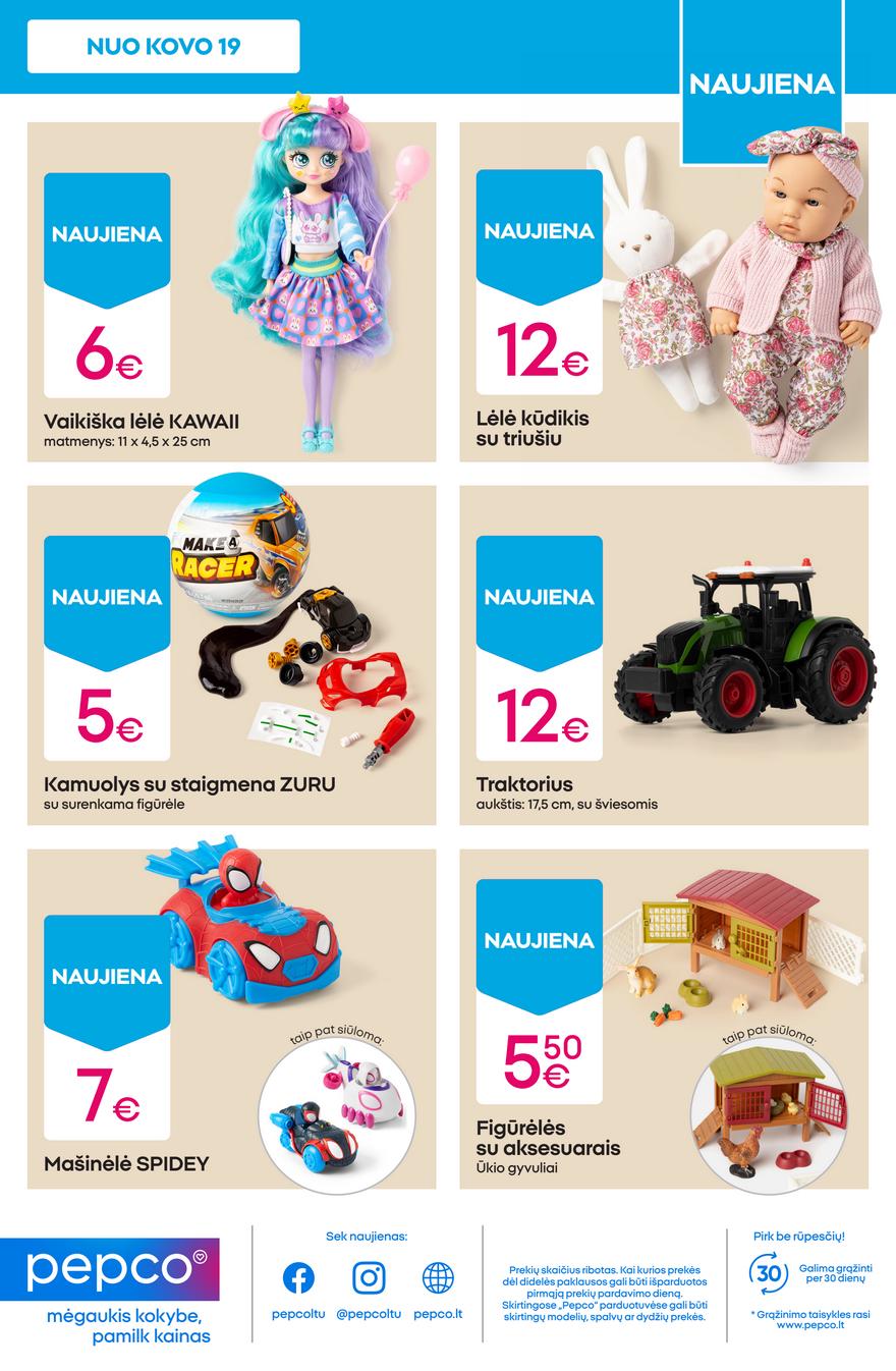 Pepco leidinys akcijos nuo 
  2026-03-19 iki 
  2026-03-25 | Leidinukas.lt puslapis 11