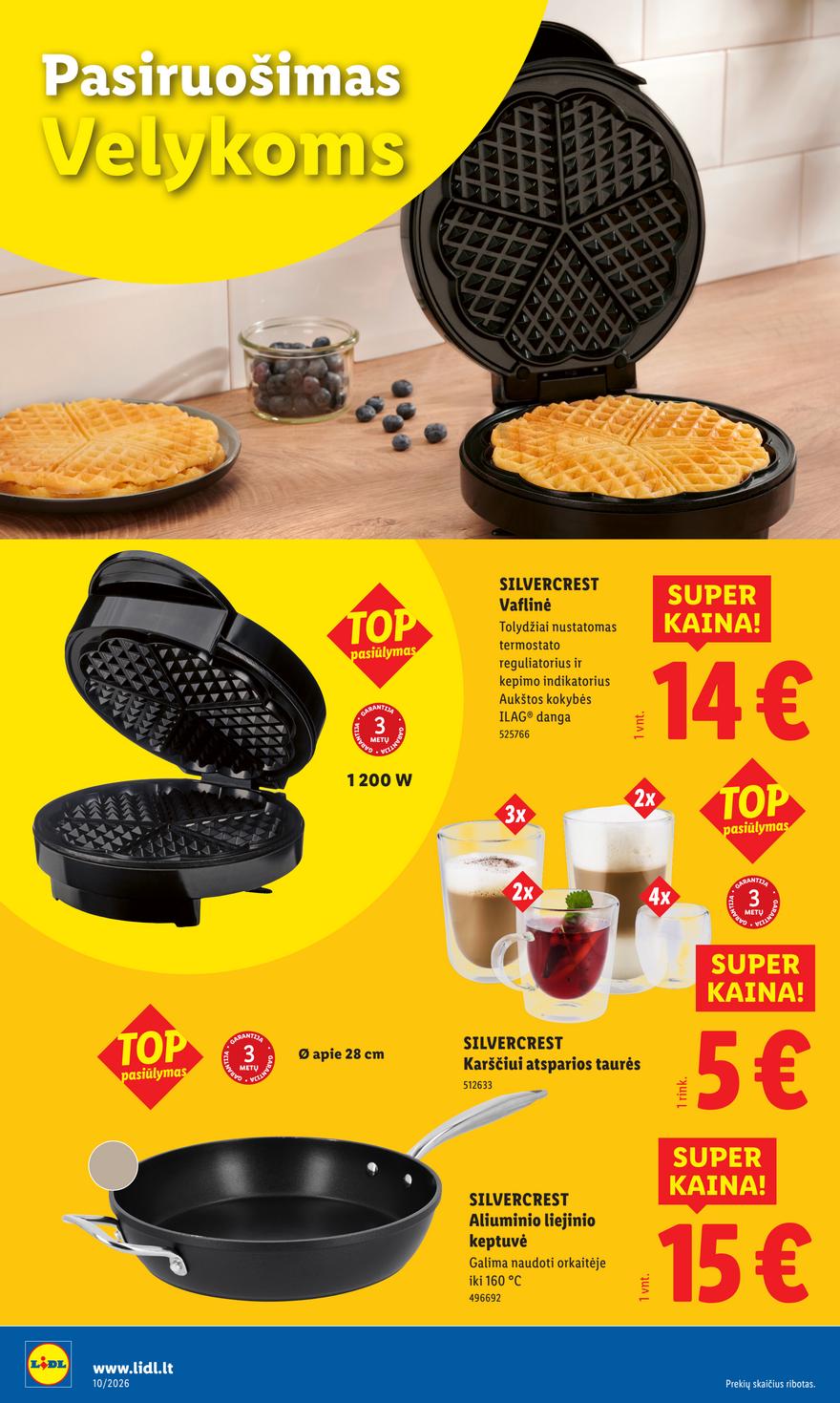 Lidl leidinys naujas akcijos nuo 
  2026-03-02 iki 
  2026-03-08 | Leidinukas.lt puslapis 4