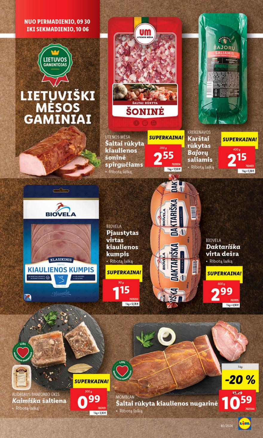Lidl leidinys naujas akcijos nuo 
  2024-09-30 iki 
  2024-10-06 | Leidinukas.lt puslapis 16