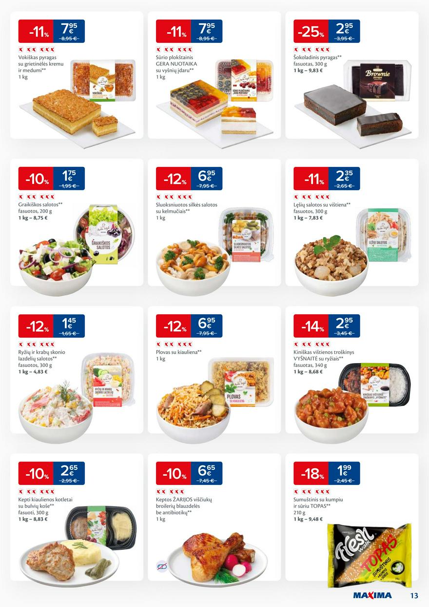Maxima leidinys akcijos nuo 
  2024-03-19 iki 
  2024-03-25 | Leidinukas.lt puslapis 13