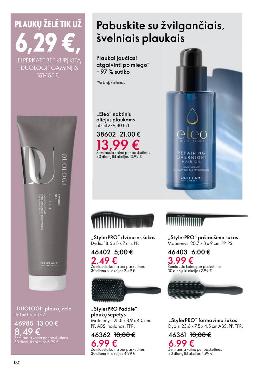 Oriflame katalogas akcijos nuo 
  2026-03-11 iki 
  2026-03-31 | Leidinukas.lt puslapis 150