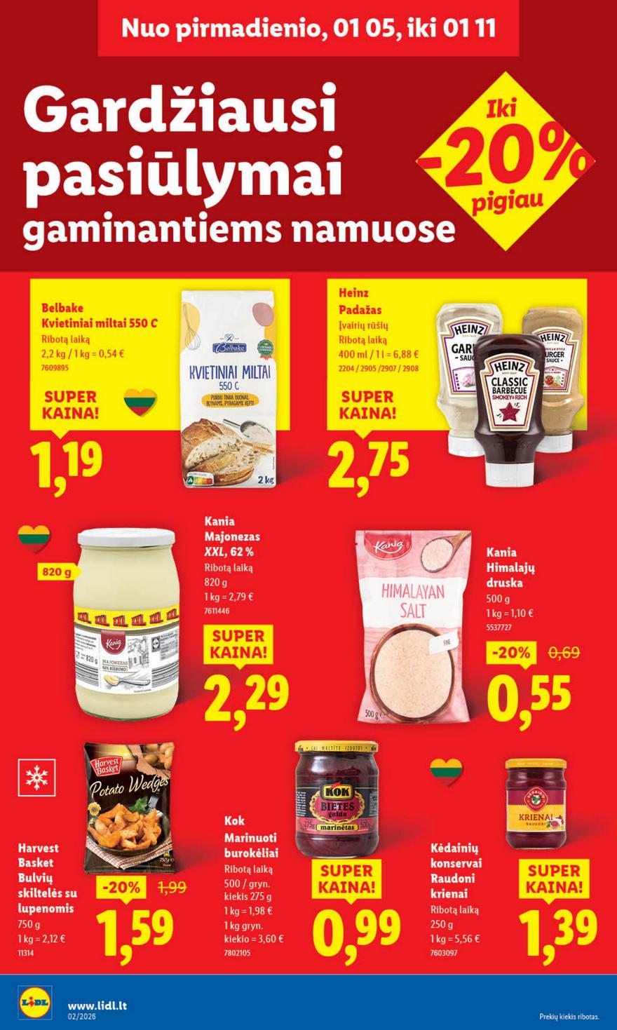 Lidl leidinys akcijos nuo 
  2026-01-05 iki 
  2026-01-11 | Leidinukas.lt puslapis 12