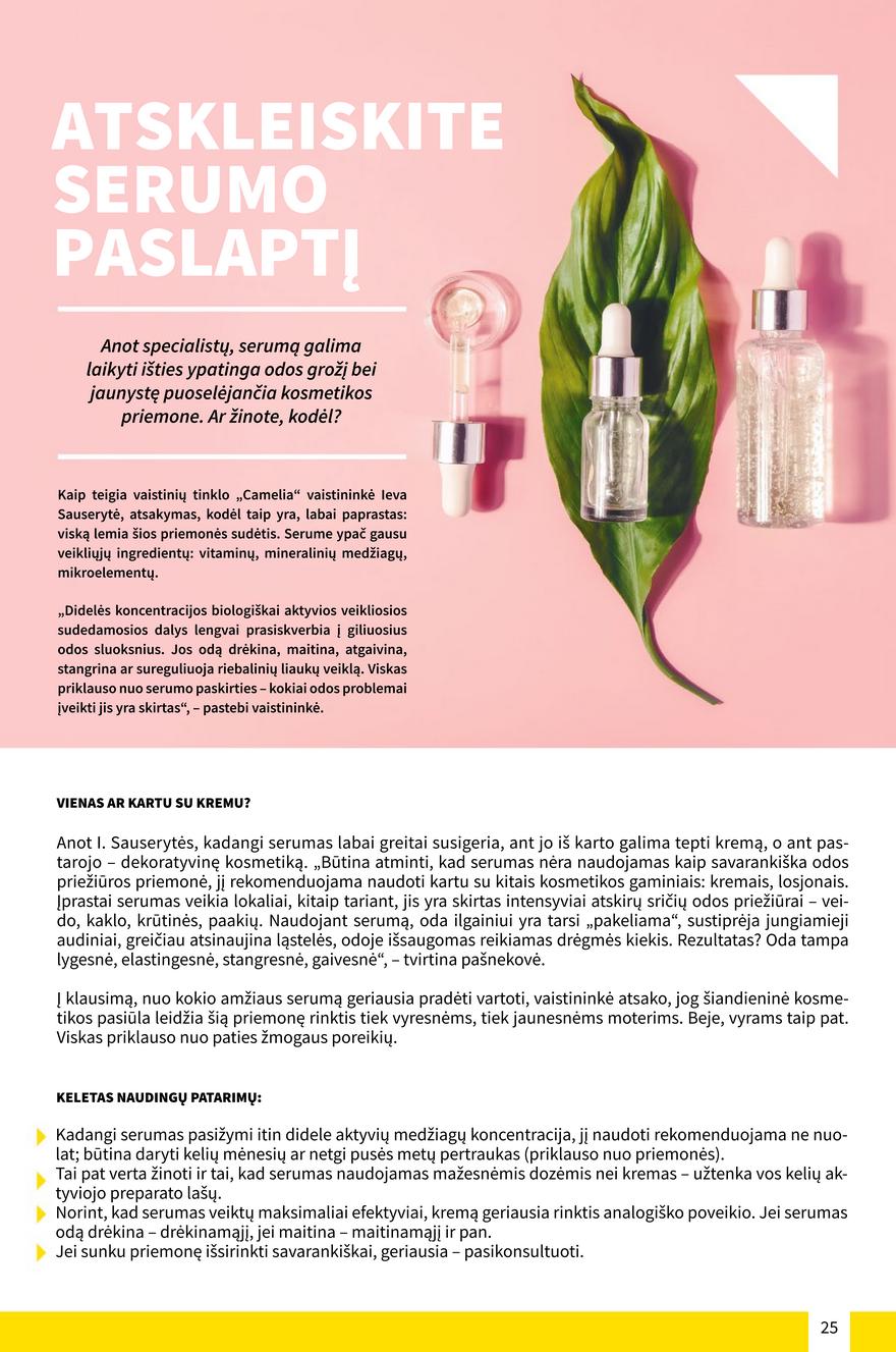 Camelia leidinys akcijos nuo 
  2021-10-01 iki 
  2021-10-31 | Leidinukas.lt puslapis 25