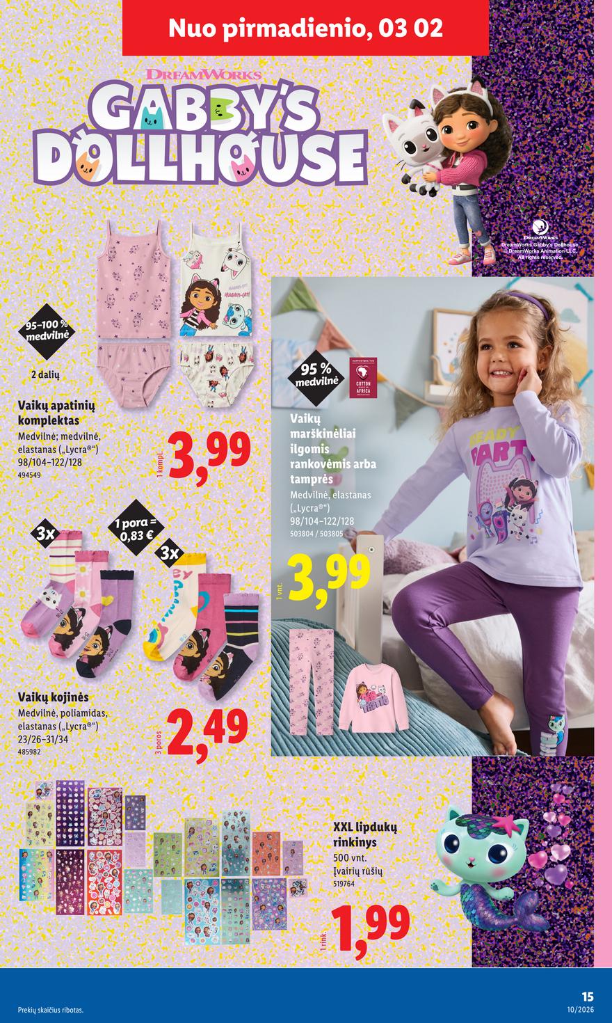 Lidl leidinys naujas akcijos nuo 
  2026-03-02 iki 
  2026-03-08 | Leidinukas.lt puslapis 15