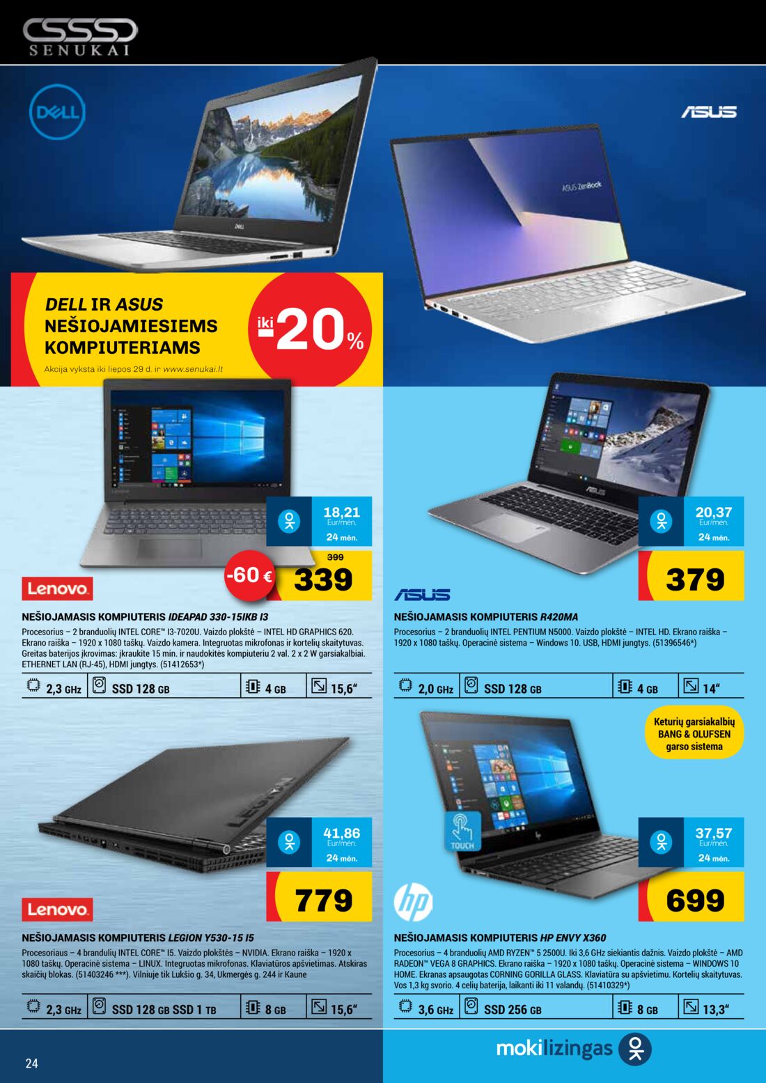 Senukai reklaminis leidinys akcijos nuo 
  2019-07-04 iki 
  2019-07-29 | Leidinukas.lt puslapis 24
