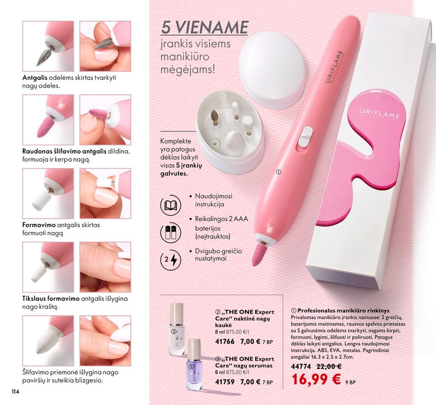 Oriflame katalogas akcijos nuo 
  2021-12-01 iki 
  2021-12-31 | Leidinukas.lt puslapis 114