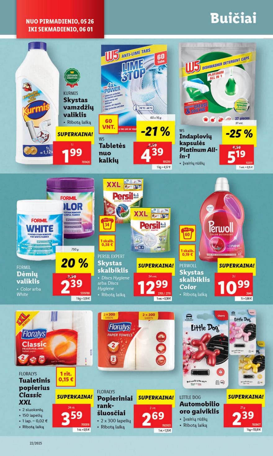 Lidl leidinys akcijos nuo 
  2025-05-26 iki 
  2025-06-01 | Leidinukas.lt puslapis 30