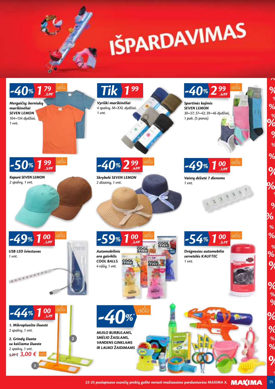 Maxima kaininis leidinys akcijos nuo 
  2020-07-14 iki 
  2020-07-20 | Leidinukas.lt puslapis 25