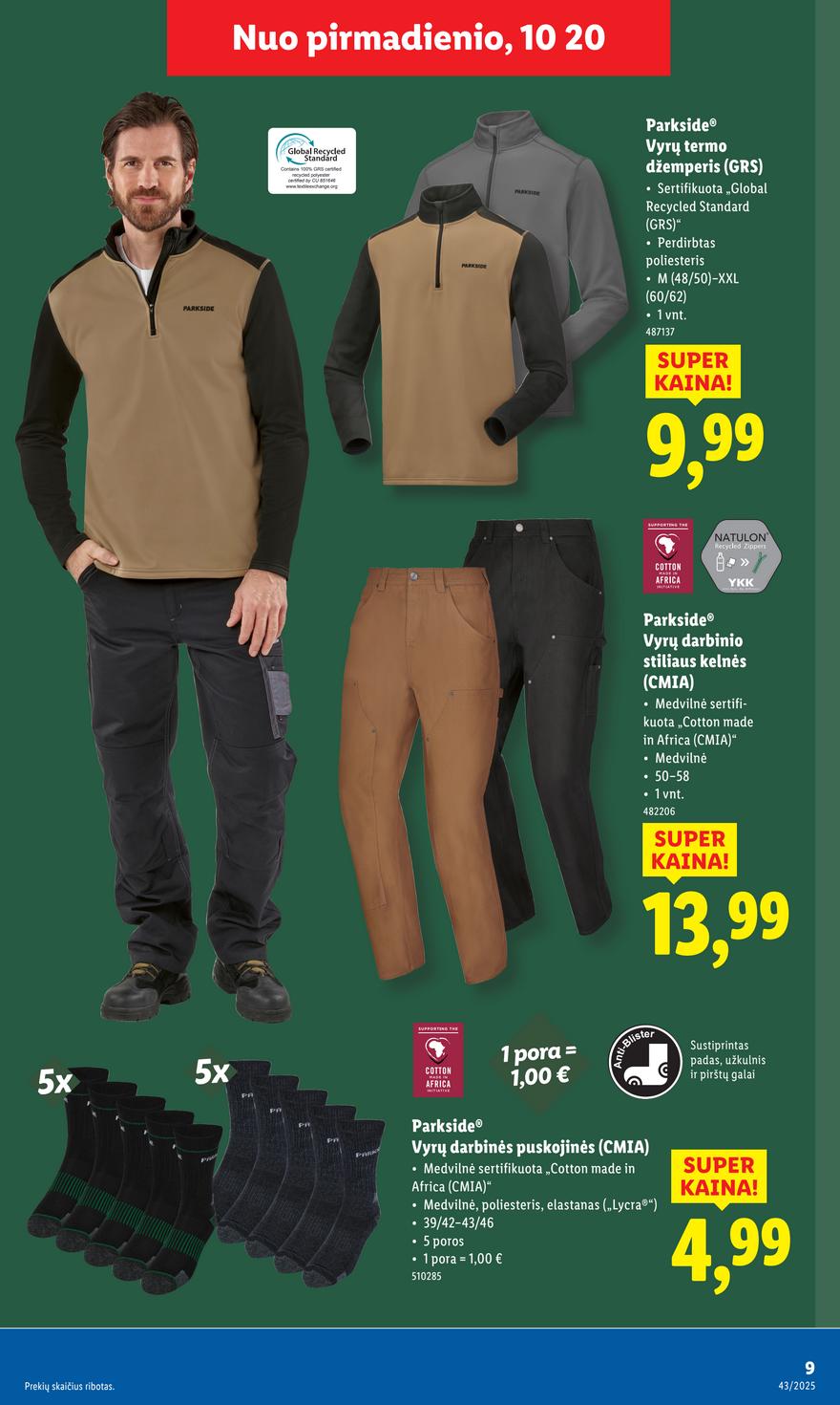 Lidl leidinys akcijos nuo 
  2025-10-20 iki 
  2025-10-26 | Leidinukas.lt puslapis 9