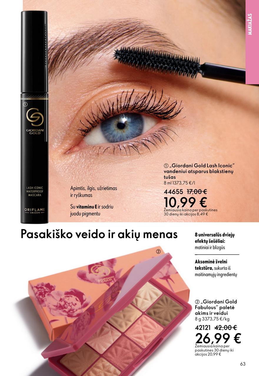 Oriflame katalogas akcijos nuo 
  2026-03-11 iki 
  2026-03-31 | Leidinukas.lt puslapis 63