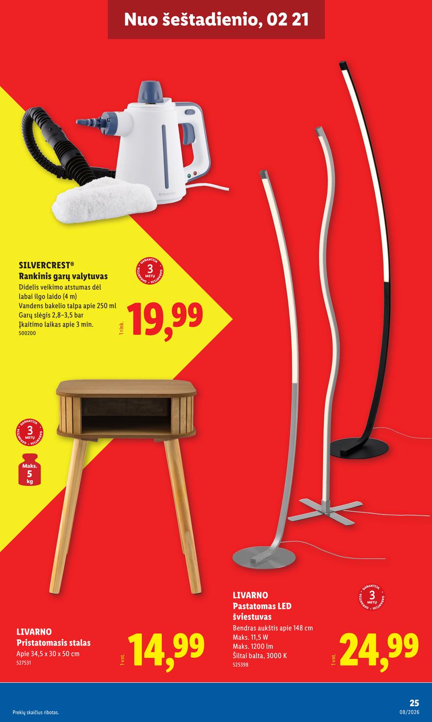 Lidl leidinys naujas akcijos nuo 
  2026-02-16 iki 
  2026-02-22 | Leidinukas.lt puslapis 25