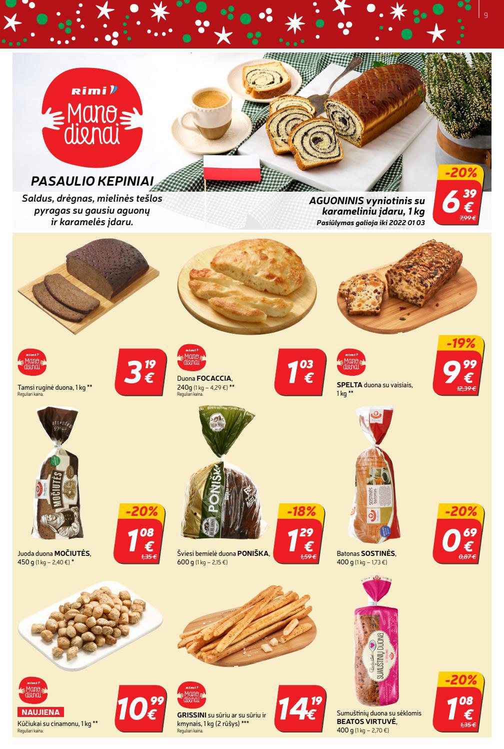 Rimi savaitinis leidinys akcijos nuo 
  2021-12-21 iki 
  2021-12-27 | Leidinukas.lt puslapis 9