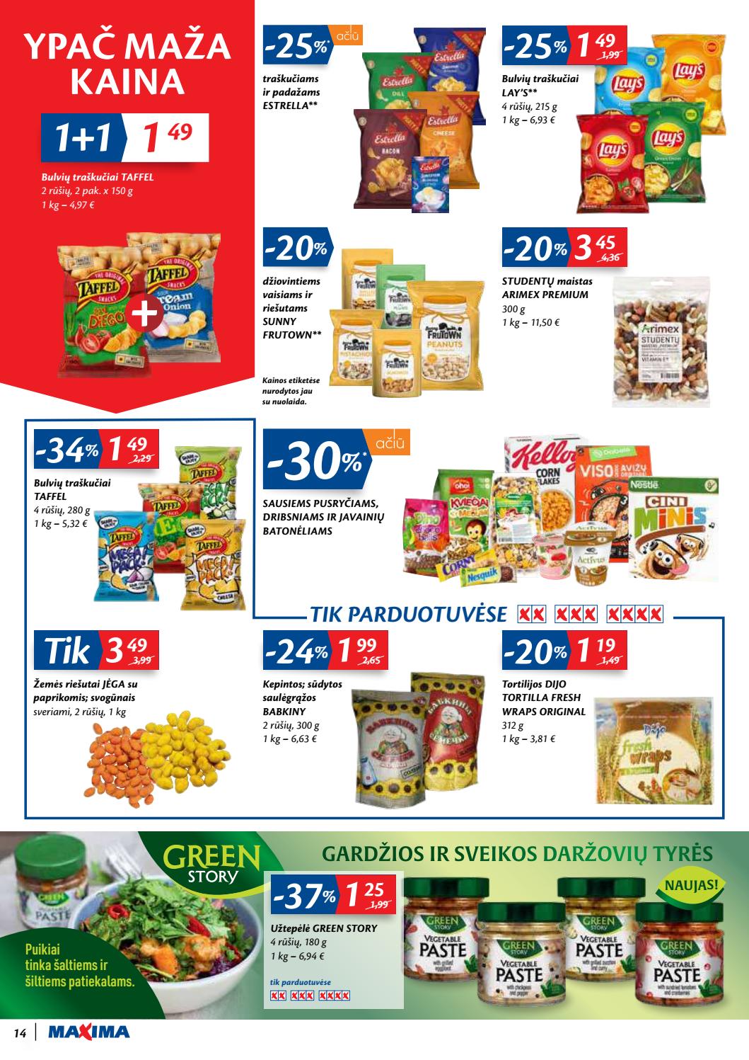 Maxima kaininis leidinys akcijos nuo 
  2020-11-03 iki 
  2020-11-09 | Leidinukas.lt puslapis 14