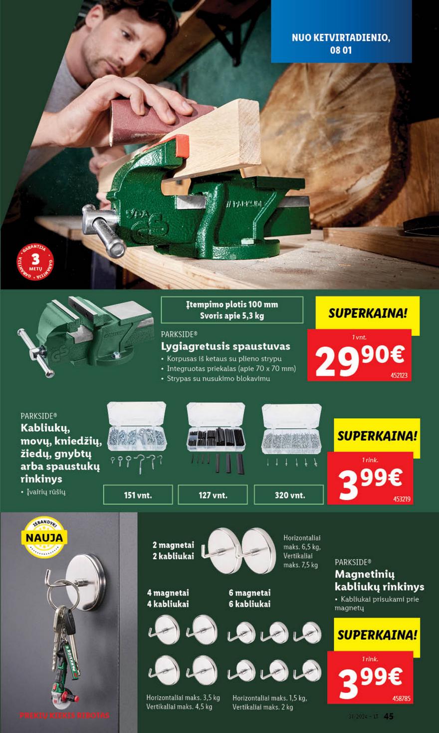 Lidl leidinys akcijos nuo 
  2024-07-29 iki 
  2024-08-04 | Leidinukas.lt puslapis 45