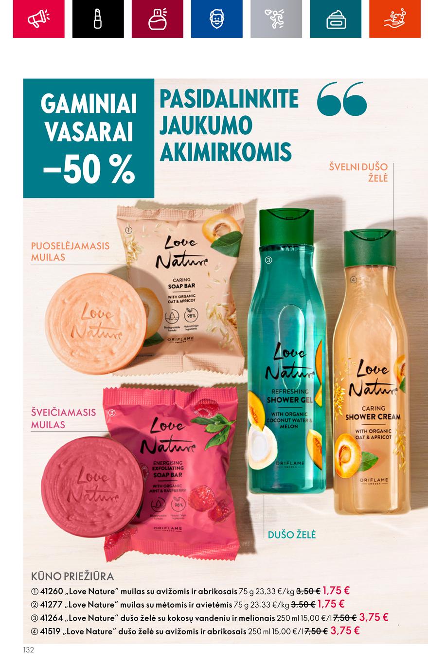 Oriflame katalogas akcijos nuo 
  2023-06-28 iki 
  2023-07-18 | Leidinukas.lt puslapis 132