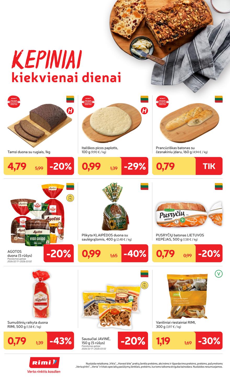 Rimi leidinys akcijos nuo 
  2026-02-17 iki 
  2026-02-23 | Leidinukas.lt puslapis 14