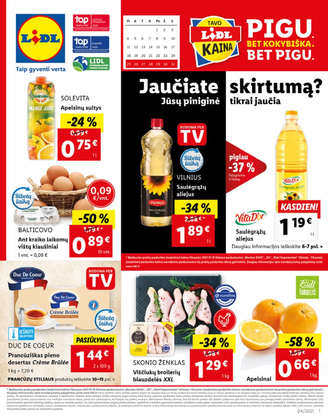 Lidl savaitinis leidinys akcijos nuo 
  2021-01-25 iki 
  2021-01-31 | Leidinukas.lt puslapis 1