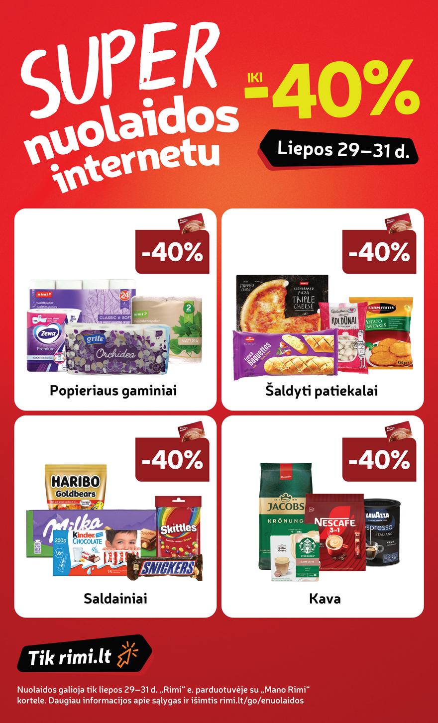 Rimi savaitinis leidinys  akcijos nuo 
  2025-07-29 iki 
  2025-08-04 | Leidinukas.lt puslapis 18