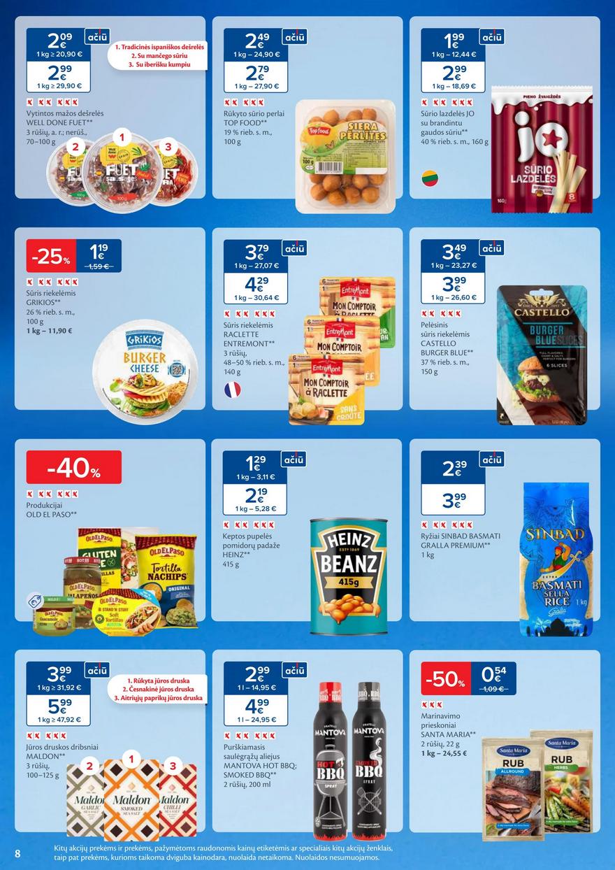 Maxima savaitinis leidinys 19 akcijos nuo 
  2025-05-06 iki 
  2025-05-12 | Leidinukas.lt puslapis 8