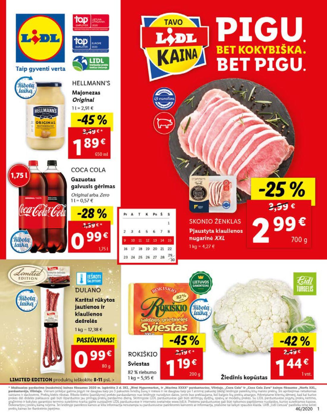 Lidl savaitinis leidinys akcijos nuo 
  2020-11-09 iki 
  2020-11-15 | Leidinukas.lt puslapis 1