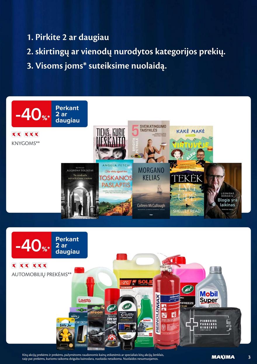 Maxima savaitinis leidinys 10 akcijos nuo 
  2025-03-04 iki 
  2025-03-10 | Leidinukas.lt puslapis 3