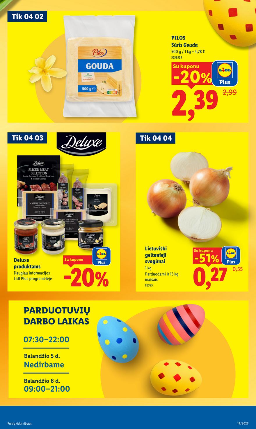Lidl leidinys akcijos nuo 
  2026-03-30 iki 
  2026-04-04 | Leidinukas.lt puslapis 3