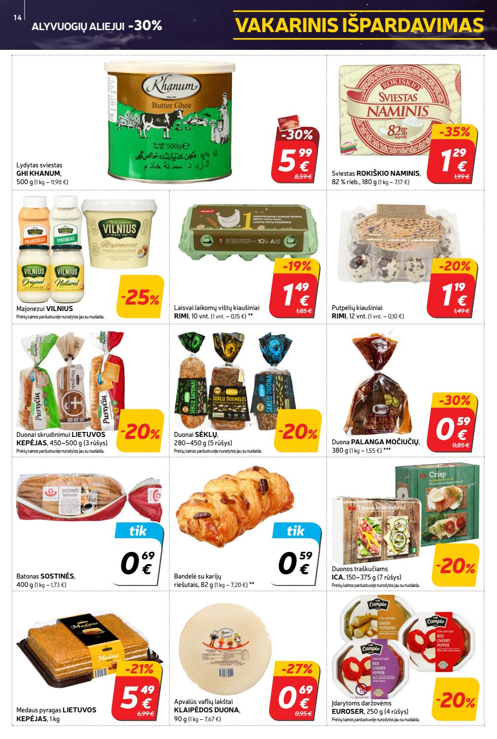 Rimi savaitinis leidinys akcijos nuo 
  2019-09-03 iki 
  2019-09-09 | Leidinukas.lt puslapis 14