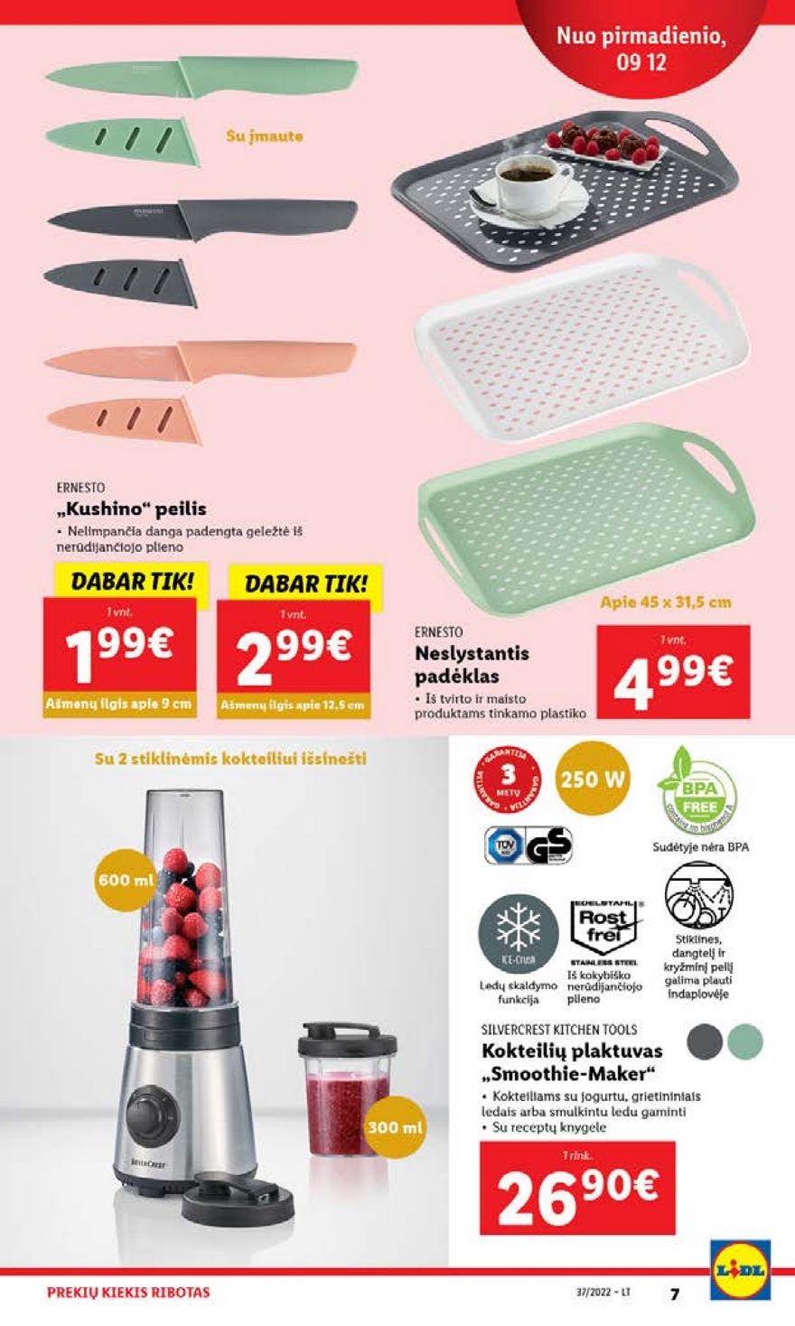 Ldil ne maisto prekių pasiūlymai akcijos nuo 
  2022-09-12 iki 
  2022-09-18 | Leidinukas.lt puslapis 7