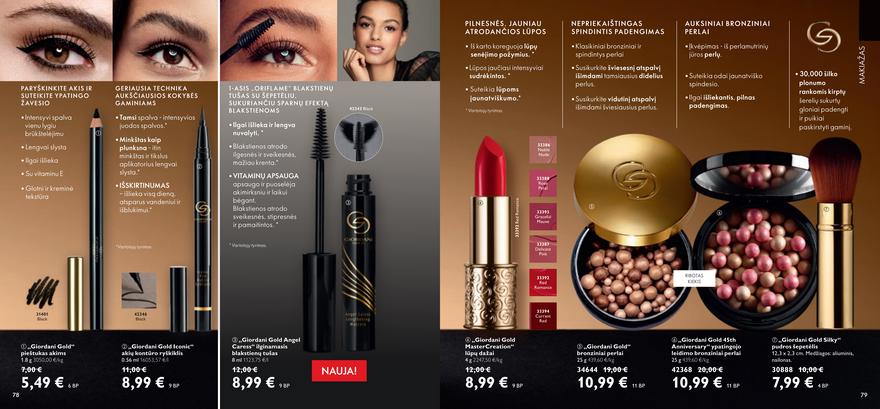 Oriflame katalogas akcijos nuo 
  2021-11-01 iki 
  2021-11-30 | Leidinukas.lt puslapis 40