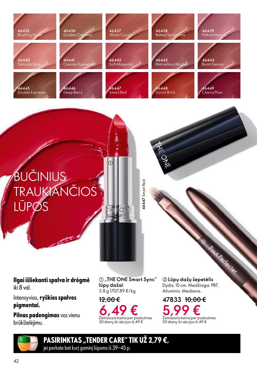 Oriflame katalogas akcijos nuo 
  2026-02-18 iki 
  2026-03-10 | Leidinukas.lt puslapis 42