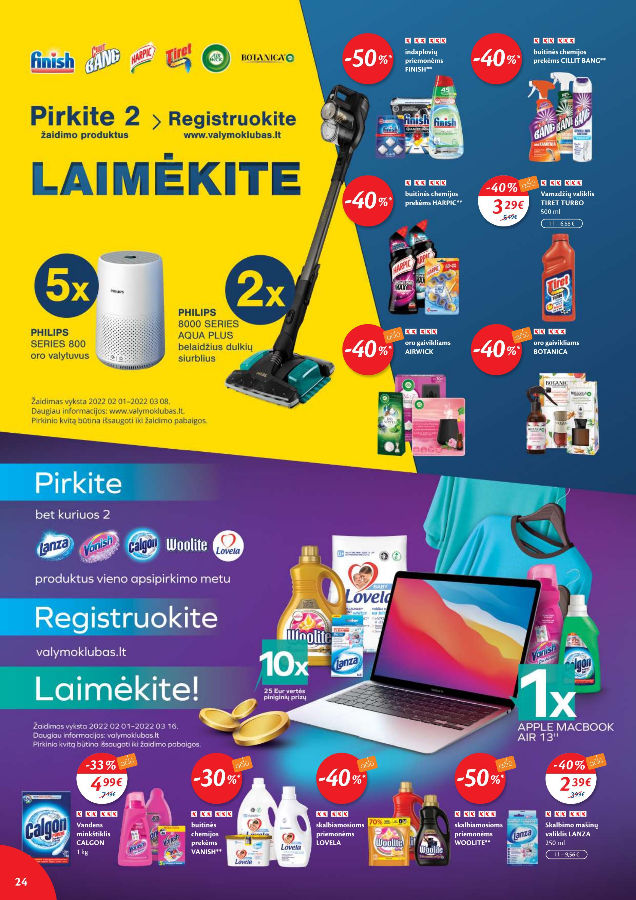 Maxima kaininis leidinys akcijos nuo 
  2022-02-01 iki 
  2022-02-07 | Leidinukas.lt puslapis 24