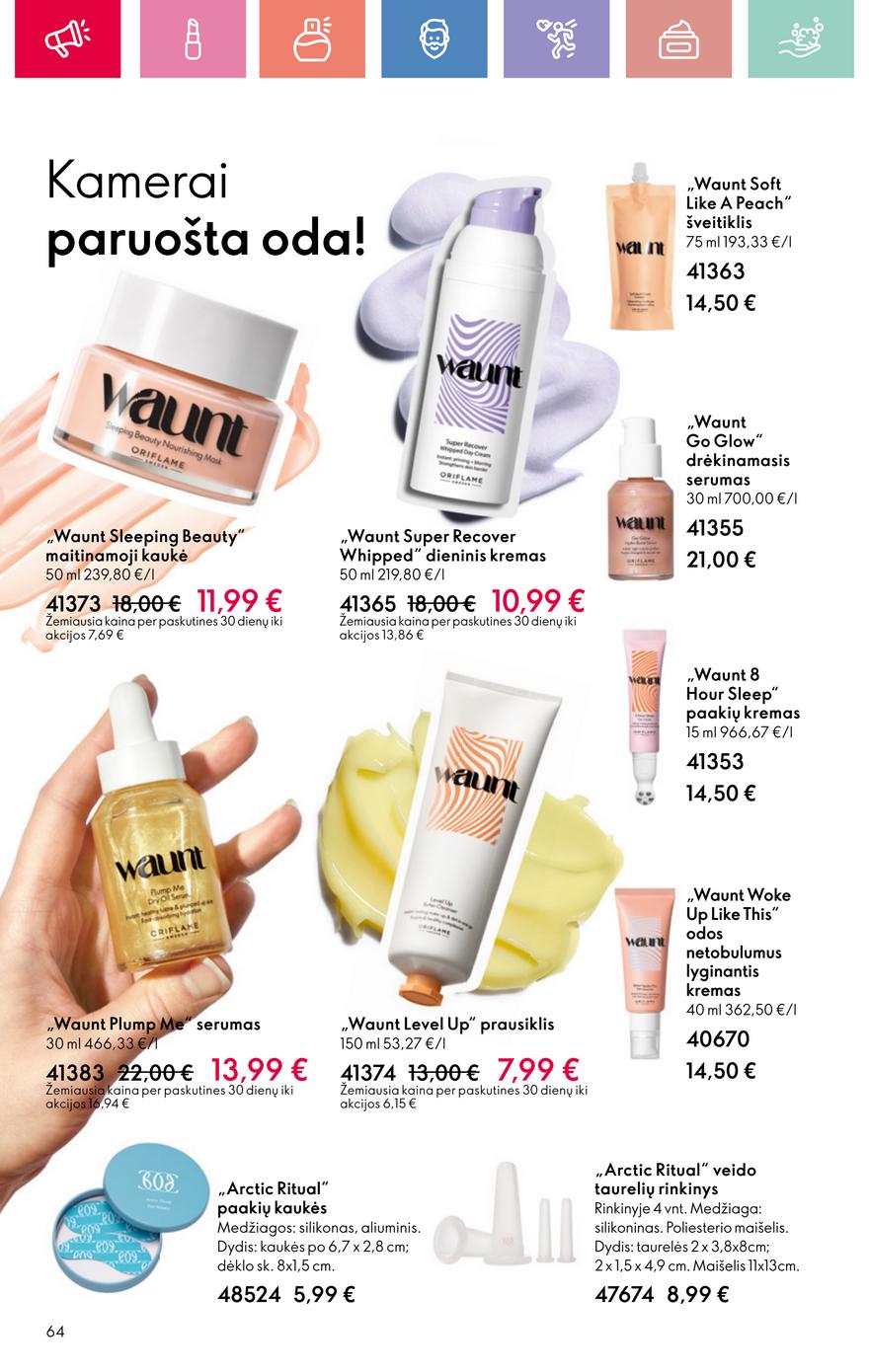 Oriflame katalogas akcijos nuo 
  2025-05-11 iki 
  2025-05-31 | Leidinukas.lt puslapis 64