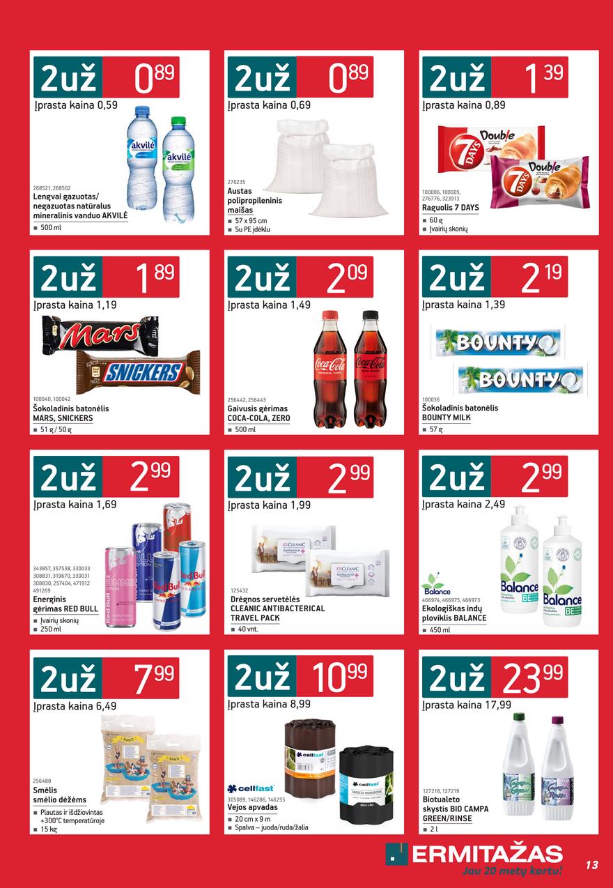 Ermitažas leidinys akcijos nuo 
  2025-08-04 iki 
  2025-08-31 | Leidinukas.lt puslapis 13