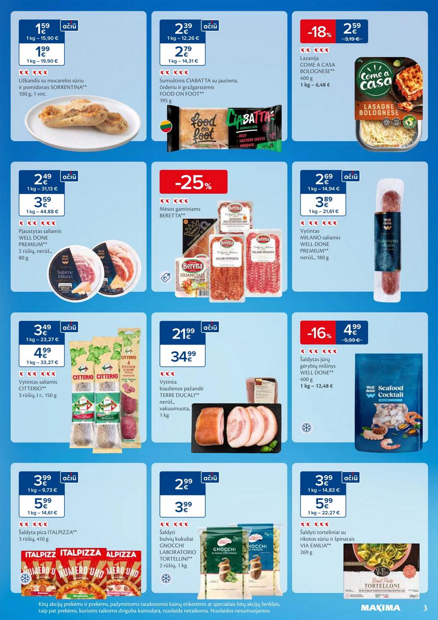 Maxima savaitinis leidinys akcijos nuo
2025-06-24 iki
2025-06-30 | Leidinukas.lt puslapis 3