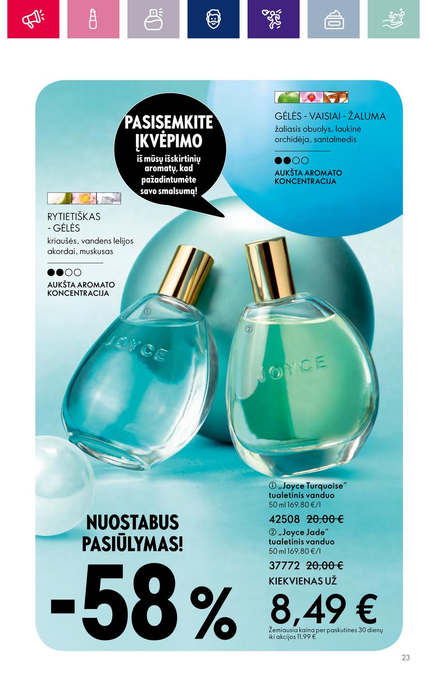 Oriflame katalogas akcijos nuo 
  2023-10-25 iki 
  2023-11-07 | Leidinukas.lt puslapis 23