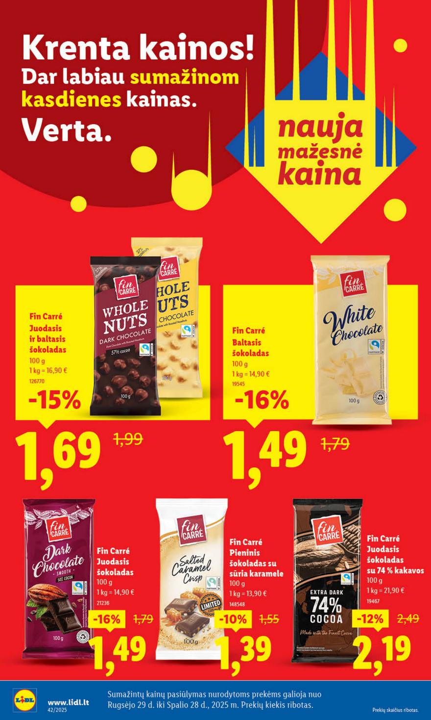 Lidl leidinys naujas akcijos nuo 
  2025-10-13 iki 
  2025-10-19 | Leidinukas.lt puslapis 4