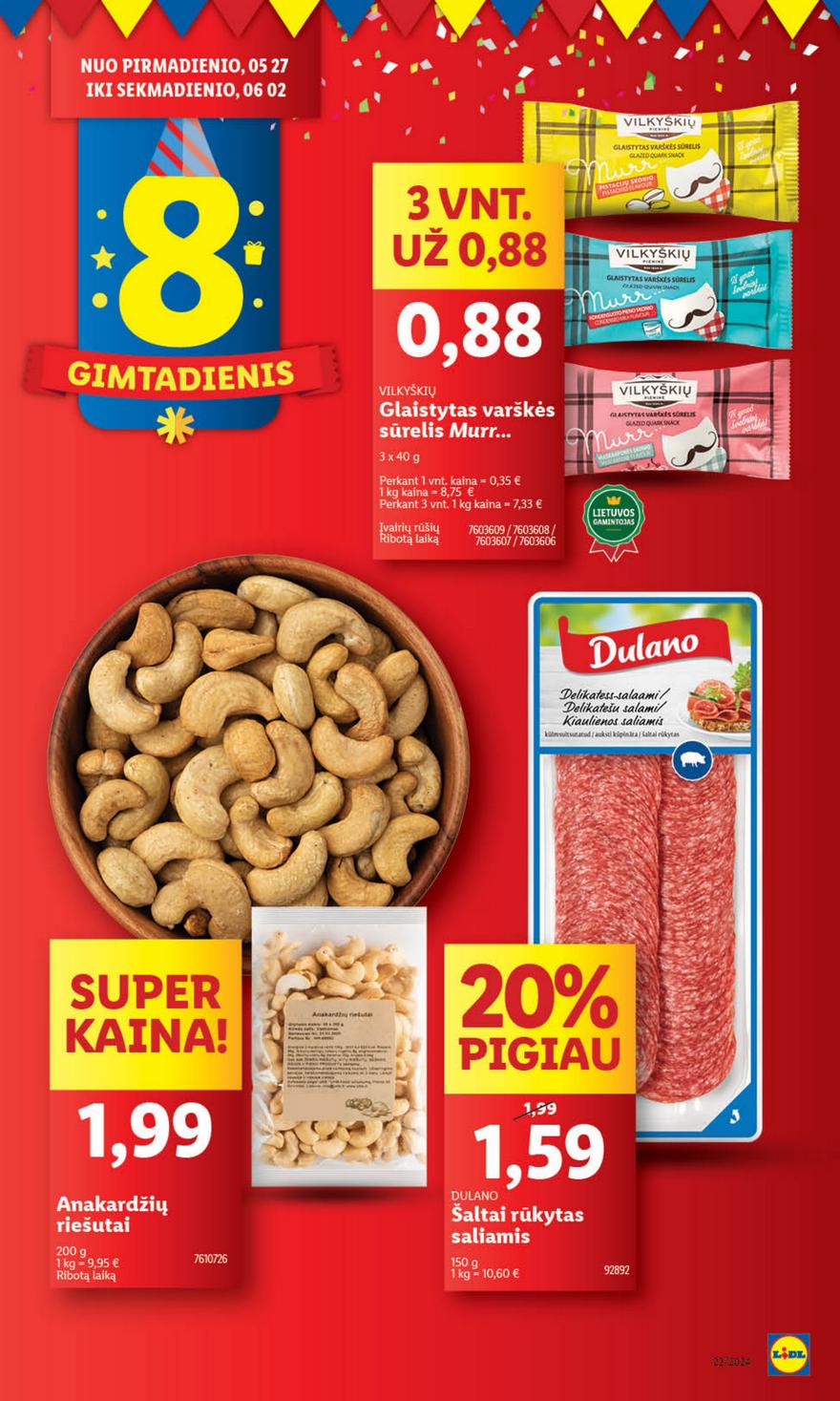 Lidl leidinys akcijos nuo 
  2024-05-27 iki 
  2024-06-02 | Leidinukas.lt puslapis 16