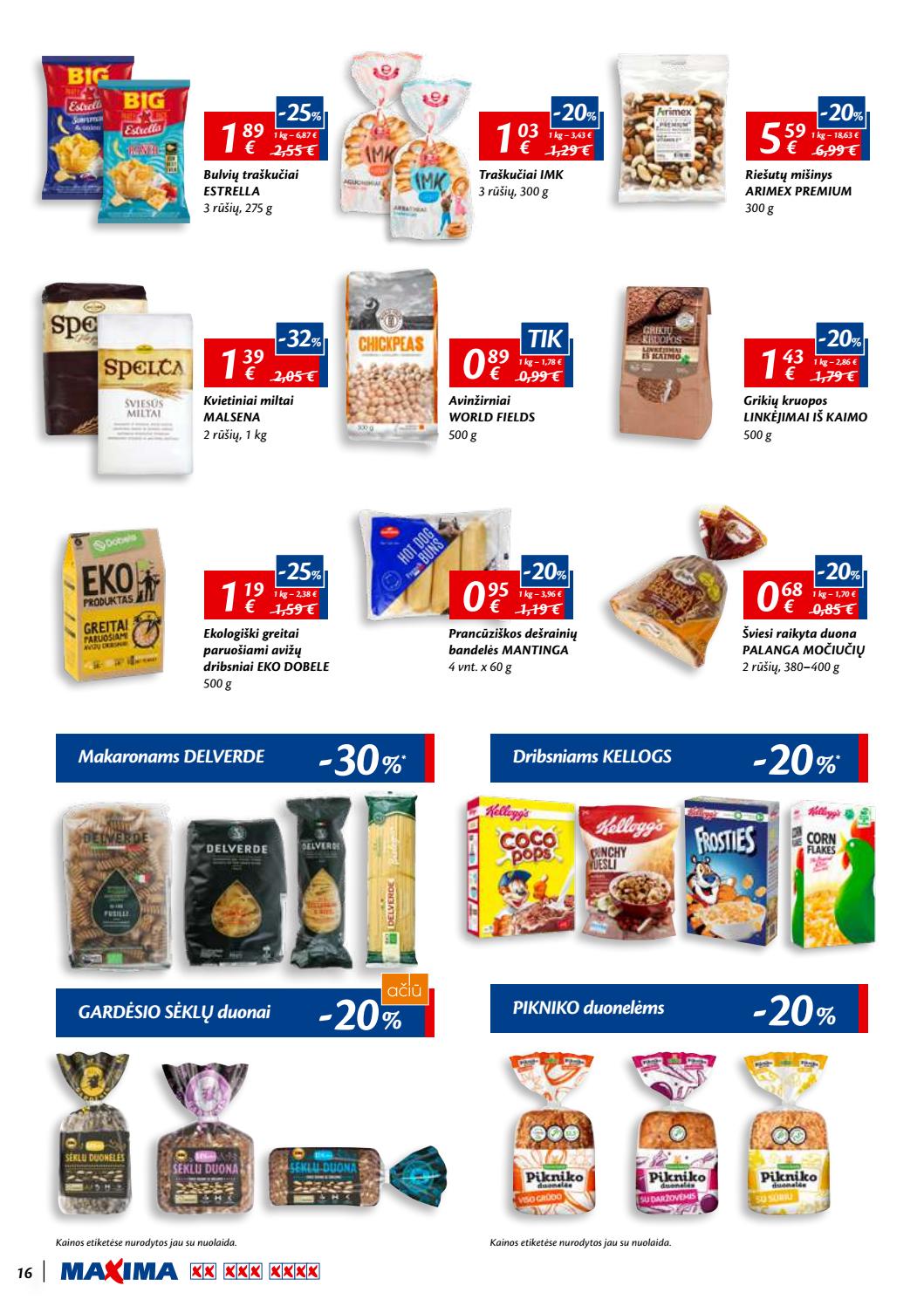 Maxima kaininis leidinys akcijos nuo 
  2019-06-06 iki 
  2019-06-19 | Leidinukas.lt puslapis 16