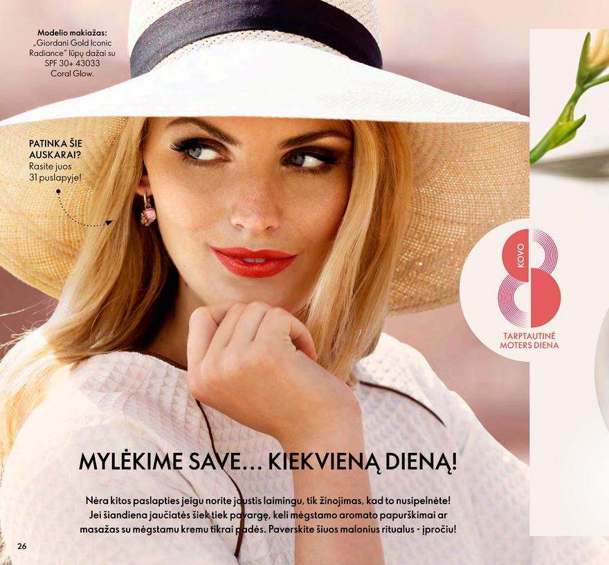 Oriflame katalogas akcijos nuo 
  2022-03-01 iki 
  2022-03-31 | Leidinukas.lt puslapis 26