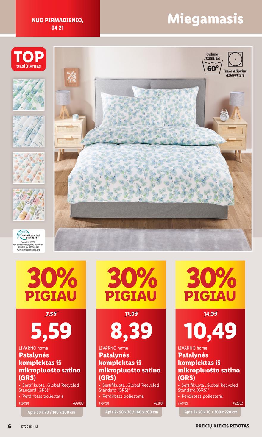 Lidl ne maisto leidinys akcijos nuo 
  2025-04-21 iki 
  2025-04-27 | Leidinukas.lt puslapis 6