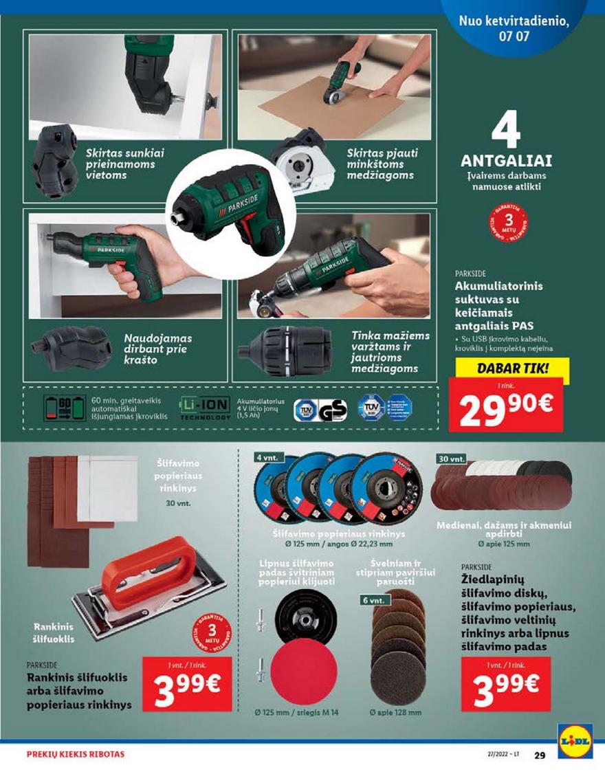 Ldil ne maisto leidinys akcijos nuo 
  2022-07-04 iki 
  2022-07-10 | Leidinukas.lt puslapis 29