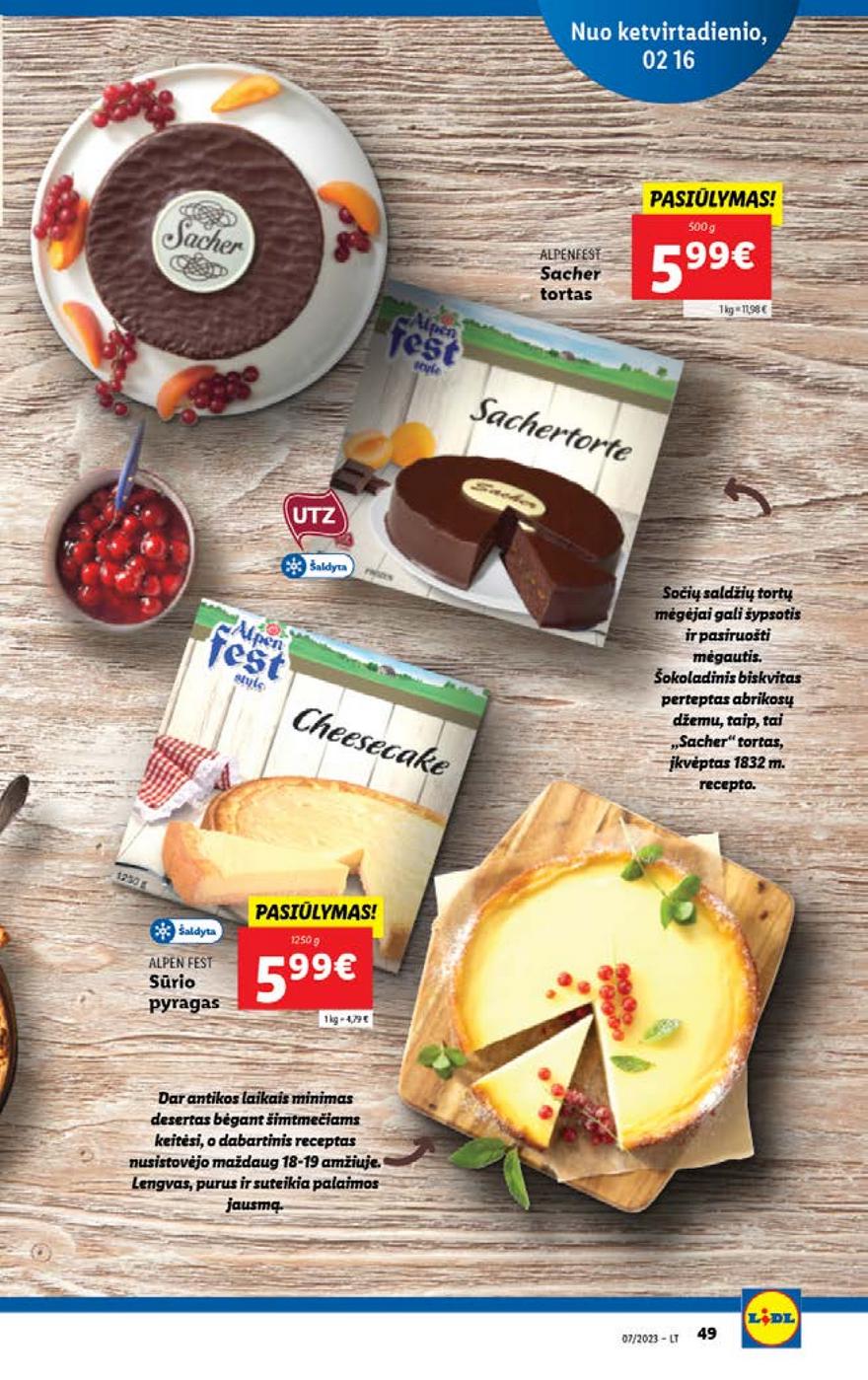 Lidl pasiūlymai akcijos nuo 
  2023-02-13 iki 
  2023-02-19 | Leidinukas.lt puslapis 49