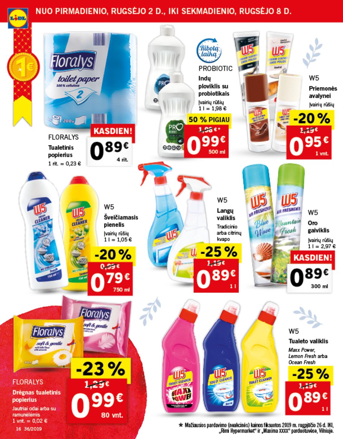 Lidl savaitinis leidinys akcijos nuo 
  2019-09-02 iki 
  2019-09-08 | Leidinukas.lt puslapis 16